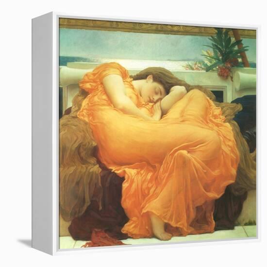 Flaming June, 1895-Frederick Leighton-Framed Premier Image Canvas