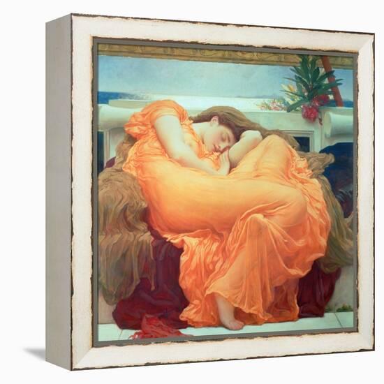 Flaming June, c.1895-Frederick Leighton-Framed Premier Image Canvas