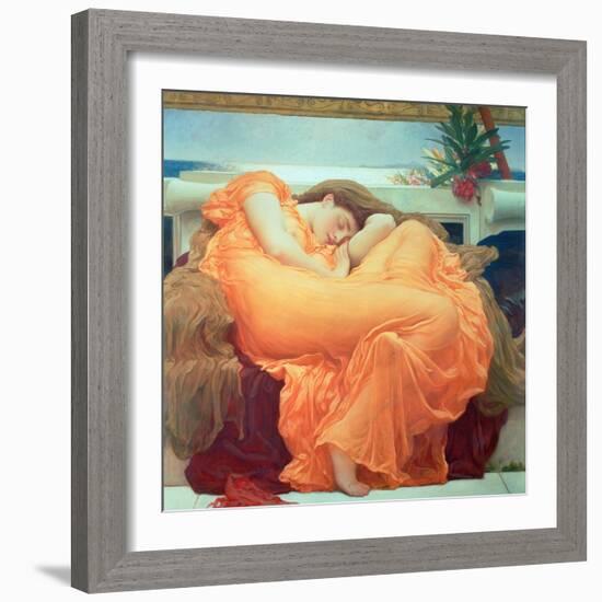 Flaming June, c.1895-Frederick Leighton-Framed Giclee Print