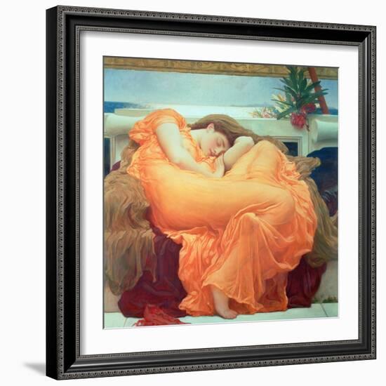 Flaming June, c.1895-Frederick Leighton-Framed Giclee Print