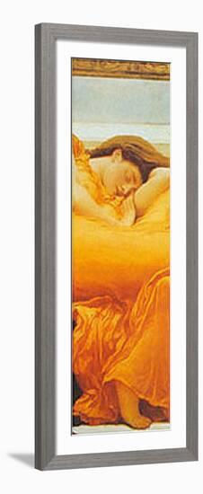 Flaming June Detail-Frederick Leighton-Framed Art Print