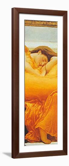 Flaming June Detail-Frederick Leighton-Framed Art Print