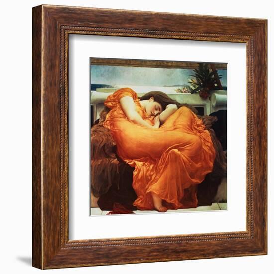 Flaming June-Frederick Leighton-Framed Giclee Print