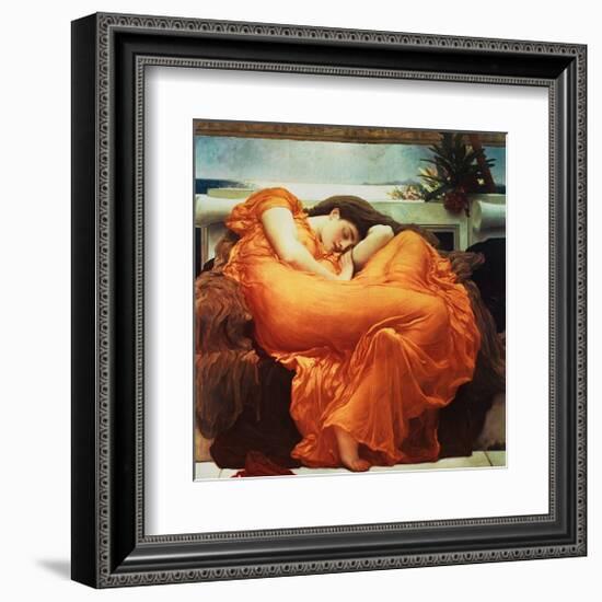 Flaming June-Frederick Leighton-Framed Giclee Print