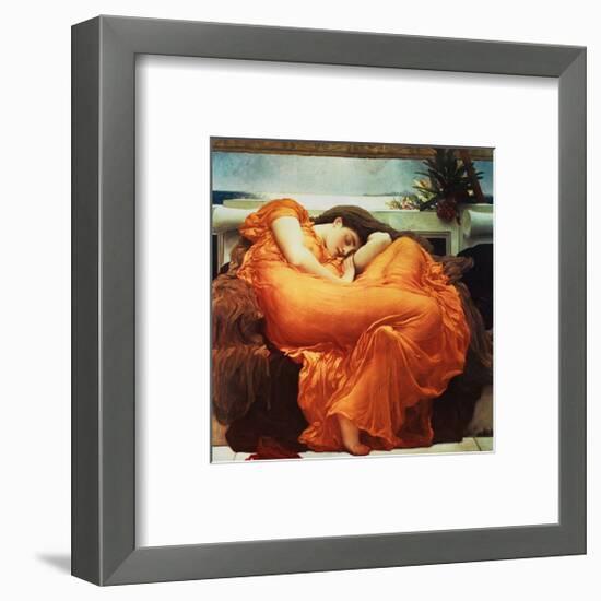 Flaming June-Frederick Leighton-Framed Giclee Print