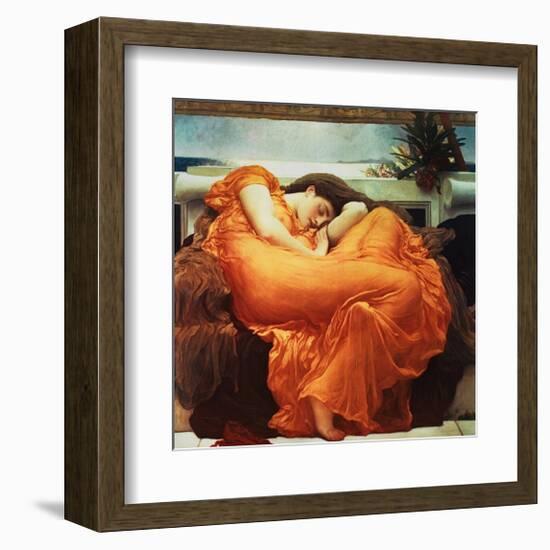 Flaming June-Frederick Leighton-Framed Giclee Print