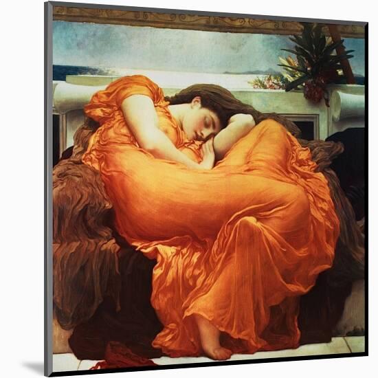 Flaming June-Frederick Leighton-Mounted Giclee Print