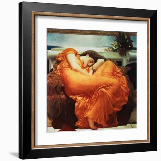 Flaming June-Frederick Leighton-Framed Giclee Print