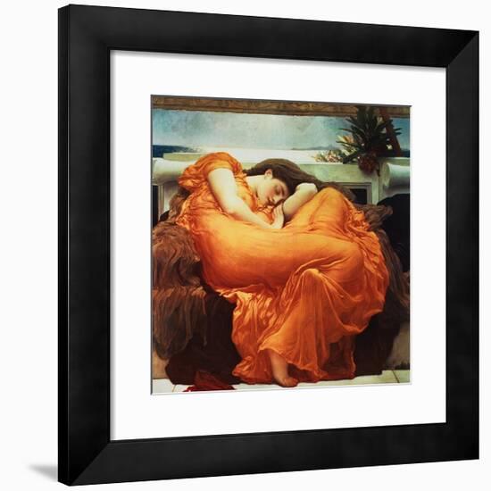 Flaming June-Frederick Leighton-Framed Giclee Print