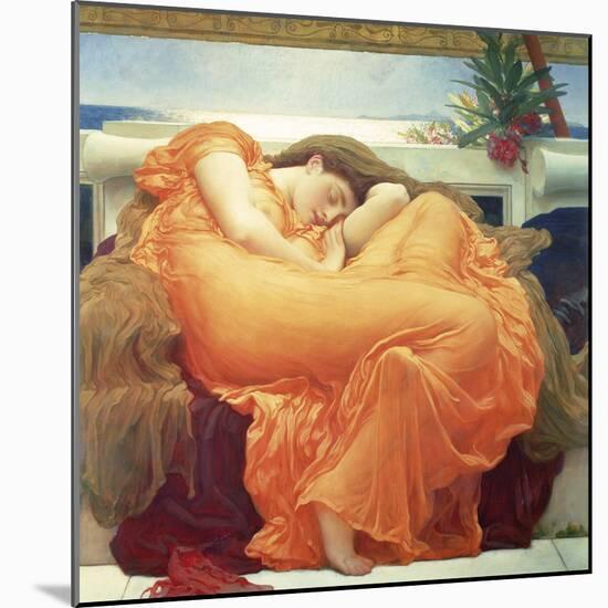 Flaming June-Lord Frederic Leighton-Mounted Giclee Print