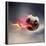 Flaming Soccer Ball-null-Framed Premier Image Canvas