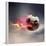 Flaming Soccer Ball-null-Framed Premier Image Canvas