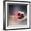 Flaming Soccer Ball-null-Framed Photographic Print