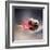 Flaming Soccer Ball-null-Framed Photographic Print