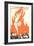 Flaming Youth Flapper-null-Framed Premium Giclee Print