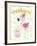 Flamingo Celebrate-Tina Lavoie-Framed Giclee Print