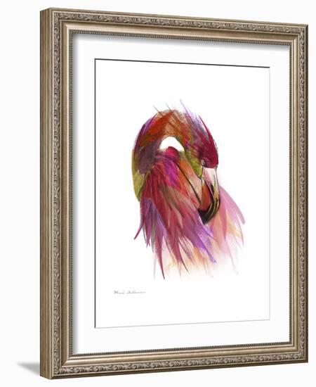 Flamingo Colors 2-Mark Ashkenazi-Framed Giclee Print