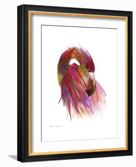 Flamingo Colors 2-Mark Ashkenazi-Framed Giclee Print