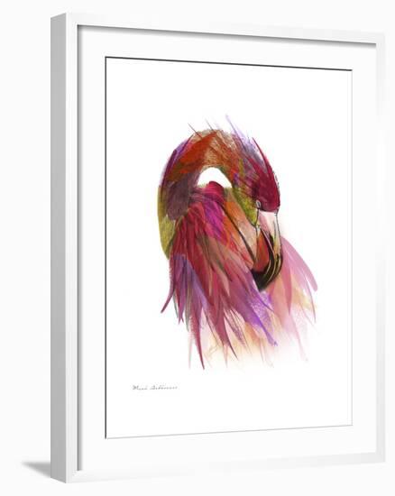Flamingo Colors 2-Mark Ashkenazi-Framed Giclee Print
