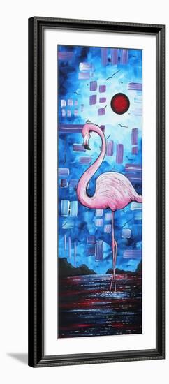 Flamingo Dreams-Megan Aroon Duncanson-Framed Art Print
