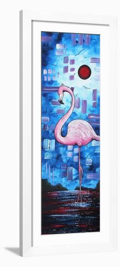 Flamingo Dreams-Megan Aroon Duncanson-Framed Art Print