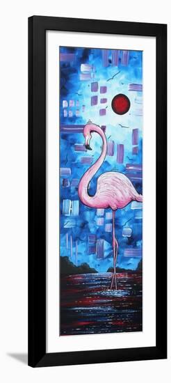 Flamingo Dreams-Megan Aroon Duncanson-Framed Art Print