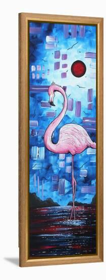 Flamingo Dreams-Megan Aroon Duncanson-Framed Stretched Canvas