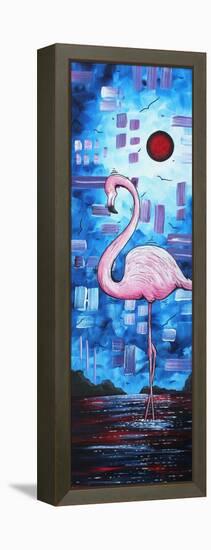 Flamingo Dreams-Megan Aroon Duncanson-Framed Stretched Canvas