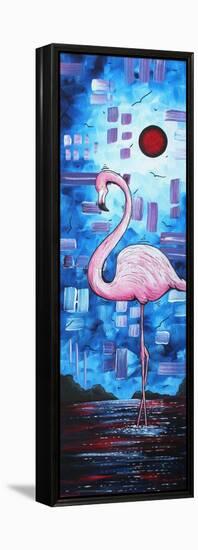Flamingo Dreams-Megan Aroon Duncanson-Framed Stretched Canvas