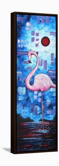 Flamingo Dreams-Megan Aroon Duncanson-Framed Stretched Canvas