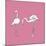 Flamingo Duo - Blush-Sandra Jacobs-Mounted Giclee Print