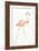 Flamingo Duo I-Tiffany Hakimipour-Framed Art Print