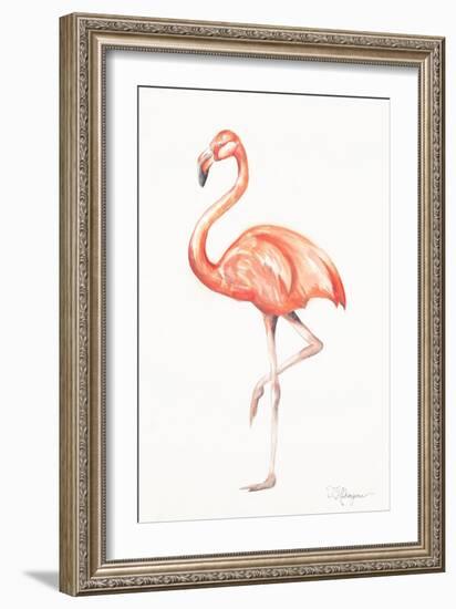 Flamingo Duo II-Tiffany Hakimipour-Framed Premium Giclee Print