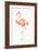 Flamingo Duo II-Tiffany Hakimipour-Framed Premium Giclee Print