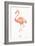 Flamingo Duo II-Tiffany Hakimipour-Framed Art Print