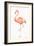 Flamingo Duo II-Tiffany Hakimipour-Framed Art Print