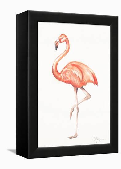 Flamingo Duo II-Tiffany Hakimipour-Framed Stretched Canvas