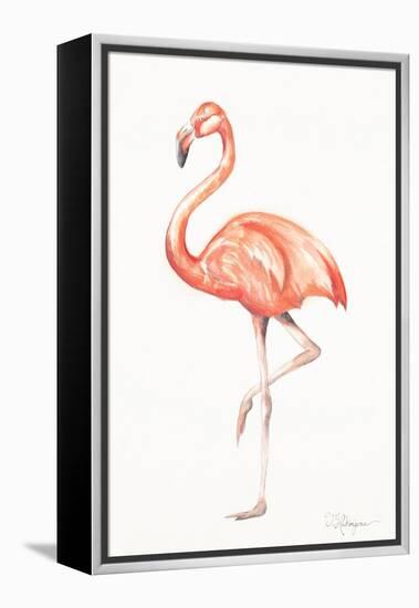 Flamingo Duo II-Tiffany Hakimipour-Framed Stretched Canvas