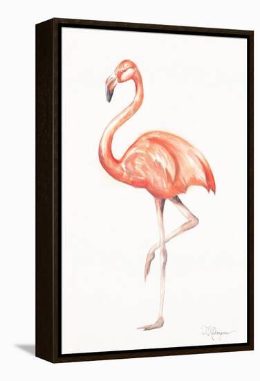 Flamingo Duo II-Tiffany Hakimipour-Framed Stretched Canvas