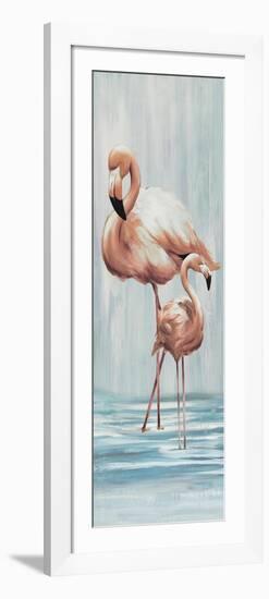 Flamingo Family I-Sydney Edmunds-Framed Giclee Print