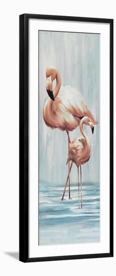 Flamingo Family I-Sydney Edmunds-Framed Giclee Print