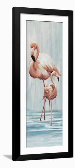 Flamingo Family I-Sydney Edmunds-Framed Giclee Print