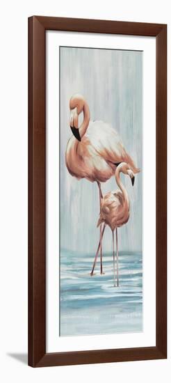 Flamingo Family I-Sydney Edmunds-Framed Giclee Print