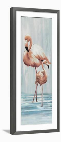 Flamingo Family I-Sydney Edmunds-Framed Giclee Print