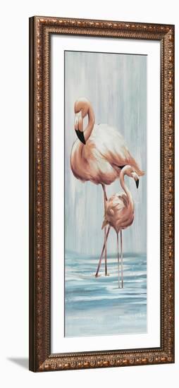 Flamingo Family I-Sydney Edmunds-Framed Giclee Print