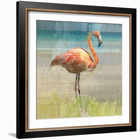 Flamingo Fancy I-null-Framed Art Print