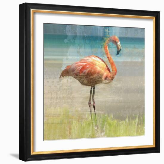 Flamingo Fancy I-null-Framed Art Print