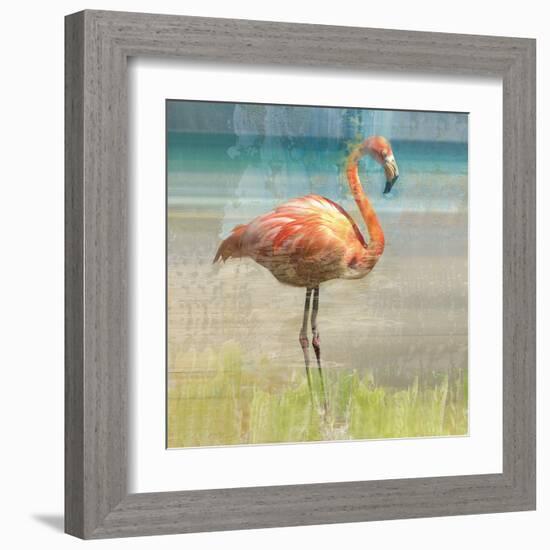 Flamingo Fancy I-null-Framed Art Print