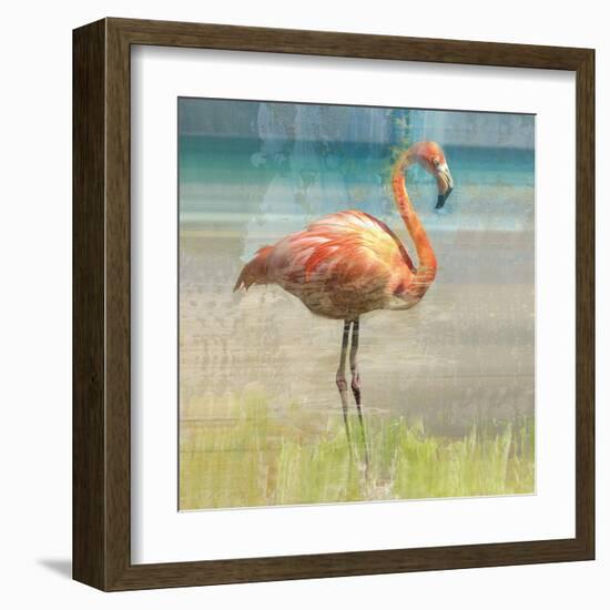 Flamingo Fancy I-null-Framed Art Print