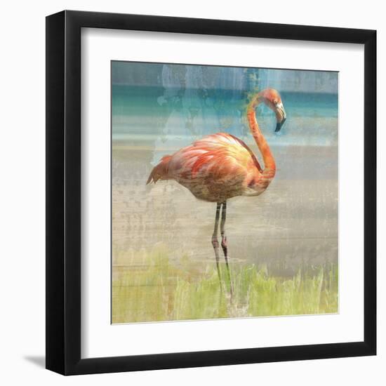 Flamingo Fancy I-null-Framed Art Print